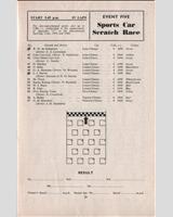 Entry List - National Open Crystal Palace [S1.1] 1960