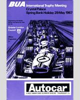Programme Cover - Crystal Palace - Anerley Trophy 1967
