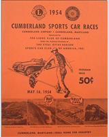 Programme Cover - Preliminary Cumberland [Ladies] 1954