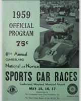 Programme Cover - Preliminary Cumberland [Ladies] 1959