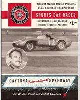 Programme Cover - SCCA National Daytona [FP+GM+HM] 1960
