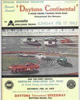 Programme Cover - Daytona 250 Miles - American Challenge Cup 1963