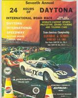 Programme Cover - Daytona 24 Hours 1968