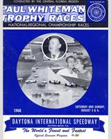 Programme Cover - SCCA National Daytona - Classes ASR+BSR+CSR+AP+BP+CP+DP+EP+AS+BS 1968