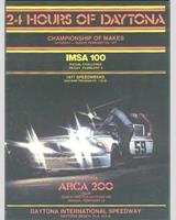 Programme Cover - Daytona 24 Hours 1977