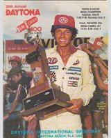 Programme Cover - Daytona 250 Miles Paul Revere 1978