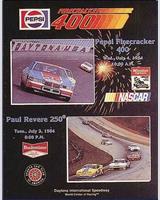 Programme Cover - Daytona 250 Miles Paul Revere 1984