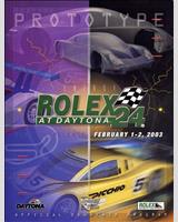 Programme Cover - Daytona 24 Hours 2003
