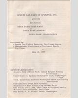 Programme Cover - ICNSCC Deer Park - Production Classes F, G, H & I 1957