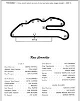 Track Map - Del Mar - Novice - Production E, F, G & H 1962