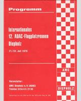 Programme Cover - DRM Diepholz 1979