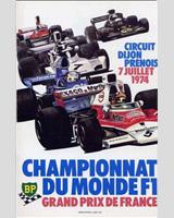 Programme Cover - GP France 1974