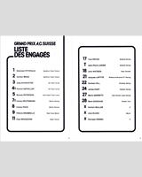 Entry List - GP Switzerland 1975