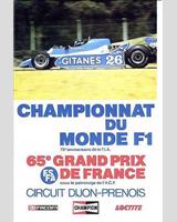 Programme Cover - GP France 1979