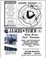 Track Map - Dodger Stadium [Production Trophy] 1963