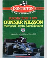 Programme Cover - Procar BMW M1 Donington 1979