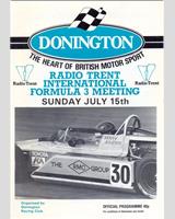 Programme Cover - MN GT Donington 1979