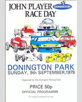 Programme Cover - MN GT Donington 1979