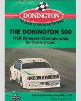 Programme Cover - Donington 500 Kilometres 1981