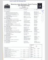 Entry List - MN GT Donington 1981