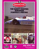 Programme Cover - MN GT Donington 1982