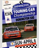 Programme Cover - Donington 500 Kilometres 1986