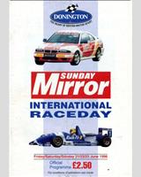 Programme Cover - British GT Championship Donington 1996