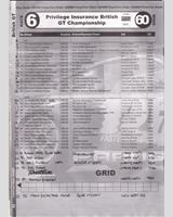 Entry List - British GT Championship Donington 2000