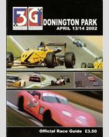 Programme Cover - British GT Championship Donington 2002