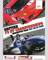 Programme Cover - British GT Championship Donington 2006