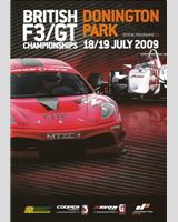 Programme Cover - British GT Championship Donington 2009