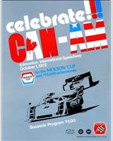 Programme Cover - Can-Am Edmonton 1972
