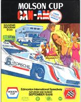 Programme Cover - Can-Am Edmonton 1973
