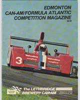 Programme Cover - Can-Am Edmonton 1981