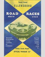Programme Cover - YVSCC Ellensburg - Sports under 1500 cc & Formula III 1956