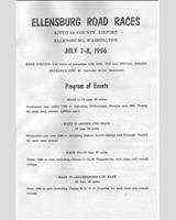Schedule of Events - YVSCC Ellensburg - Sports under 1500 cc & Formula III 1956