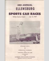 Programme Cover - ICNSCC Ellensburg - Production Classes F, G, H & I 1957