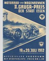 Programme Cover - Gruga-Preis Essen [S1.1] 1952