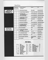 Entry List - Swedish GTR Championship Falkenberg 1998