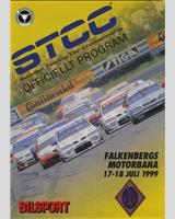 Programme Cover - Swedish GTR Championship Falkenberg 1999