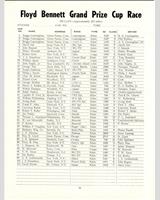 Entry List - Floyd Bennett Cup 1953