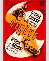 Programme Cover - Geneve 1950