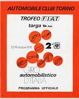 Programme Cover - Giro d'Italia 1974