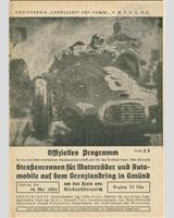 Programme Cover - Gmünd [S1.3] 1954