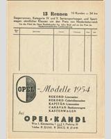 Entry List - Gmünd [Finale] 1954