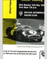 Programme Cover - Whitsun Goodwood [Sports] 1959