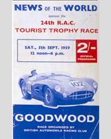 Programme Cover - Tourist Trophy 1959