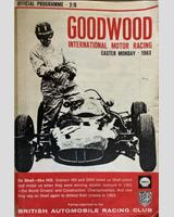 Programme Cover - Goodwood International - Sussex Trophy 1963