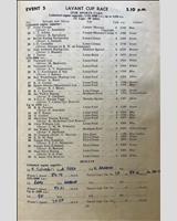 Entry List - Goodwood International - Lavant Cup 1963