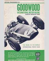 Programme Cover - Goodwood International - Sussex Trophy 1964
